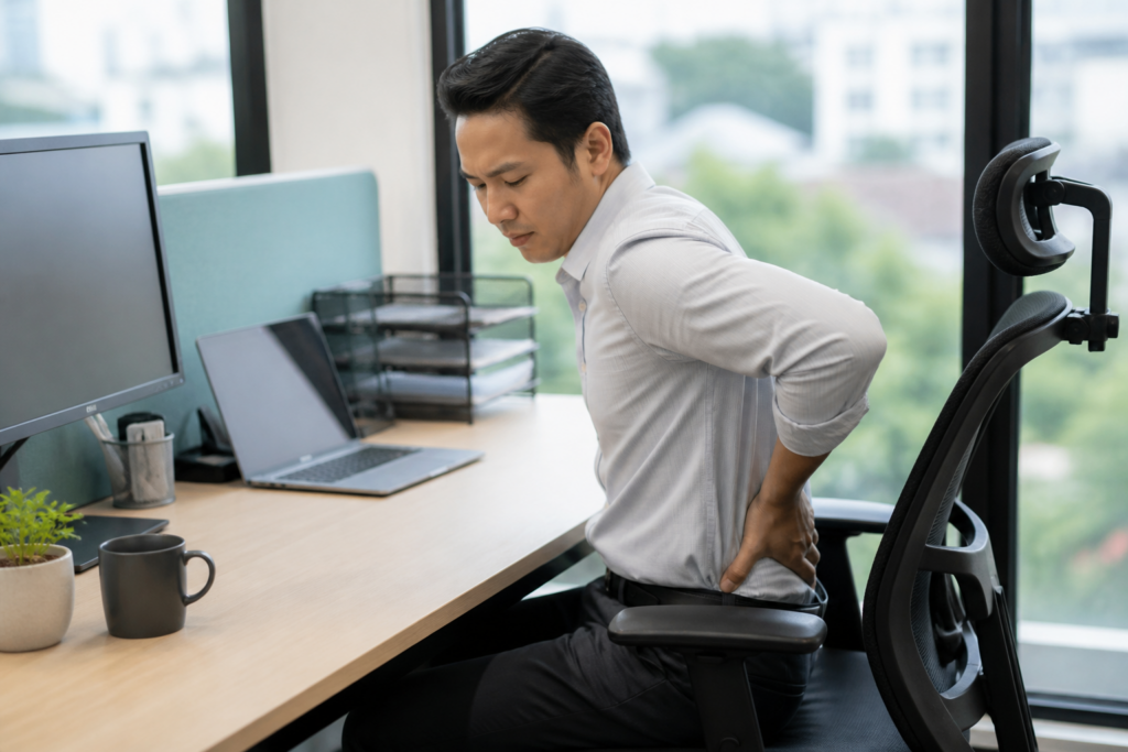 backpainofficejob Dr Maria Wong Orthopaedic Surgeon KL Malaysia